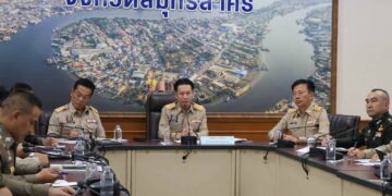 ผู้ว่าฯ สมุทรสาคร สรุปการจัดการจราจรบนถนนพระราม 2 เปิดช่องทางพิเศษ 2 ฝั่งขาเข้า-ขาออก ฝั่งละ 1 ช่องจราจร